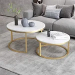 طاولات قهوة مستديرة عصرية