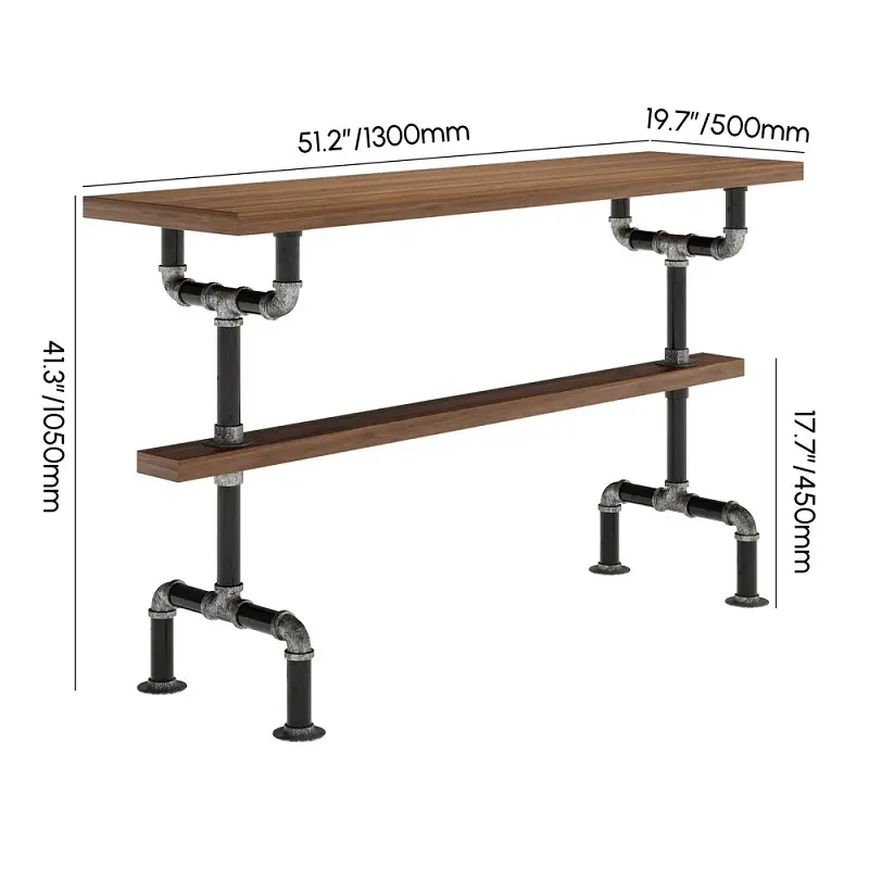 طاولة بار جانبية من رخام بتصميم فاخر