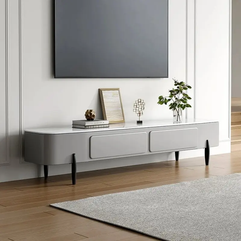 TV table (3) طاولة تلفاز بتصميم عصري وانيق