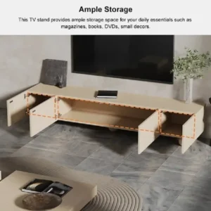 طاولة تلفاز خشبي أنيقة