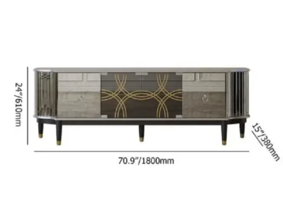 طاولة تلفاز بتصميم عصري مميز