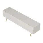 طاولة تلفاز عصرية بتصميم مموج