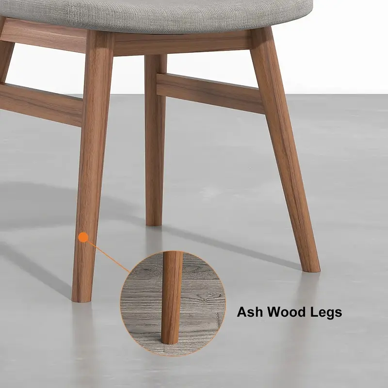 طاولة طعام خشبية بطراز اسكندافي