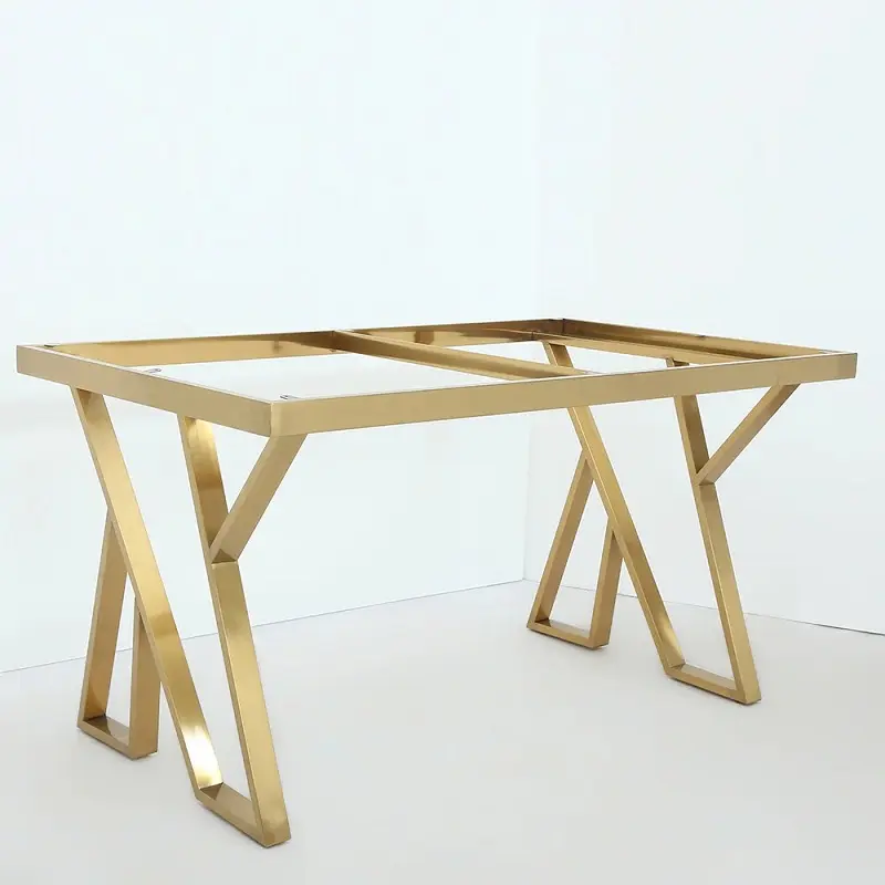 طاولة طعام رخام مودرن على شكل مستطيل