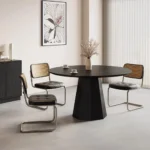 ⁦طاولة طعام قابلة للتمديد بتصميم جاباندي⁩ - الصورة ⁦7⁩