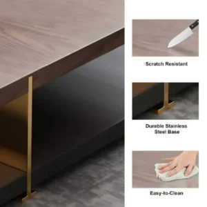 طاولة قهوة مربعة بتصميم فريد