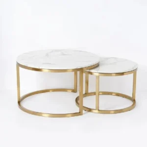 طاولات قهوة مستديرة عصرية