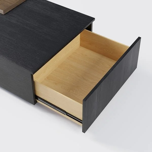 طاولة قهوة مستطيلة من الخشب مميزة