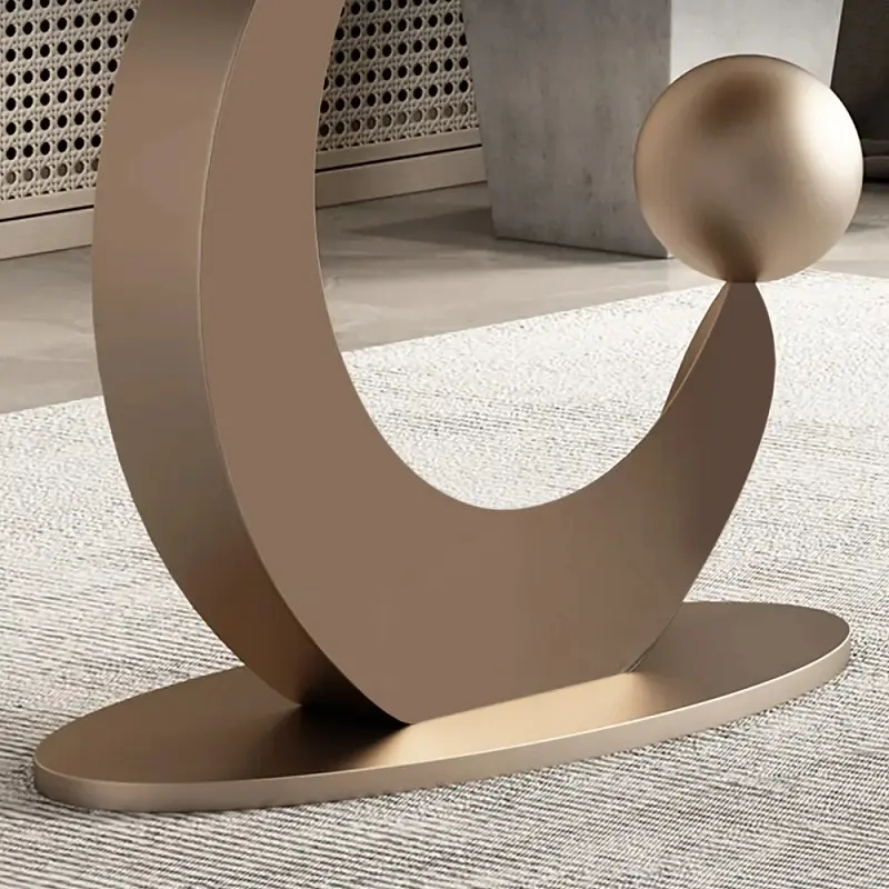 طاولة كونسول مودرن مع سطح من الرخام الفاخر