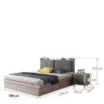 ⁦غرفة نوم كاملة بتصميم كلاسيكي⁩ - الصورة ⁦8⁩