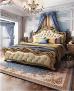 غرفة نوم كلاسيك بطابع ملكي - Image 5