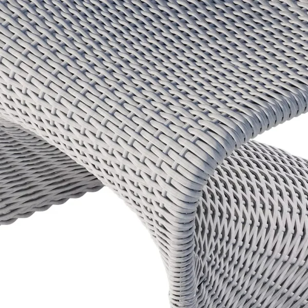 كرسي طاولة طعام للجلسات الخارجية بتصميم ساحلي