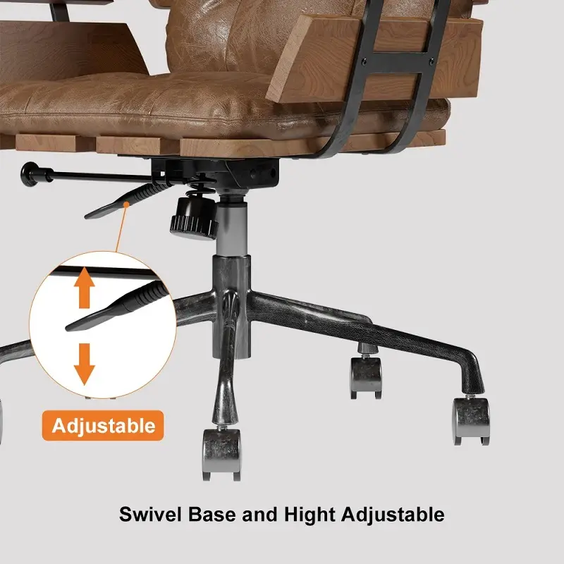 كرسي مكتب مريح دوار بتصميم فريد ومميز