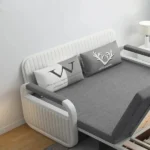 كنب سرير قابل للفرد مع مساحة تخزين