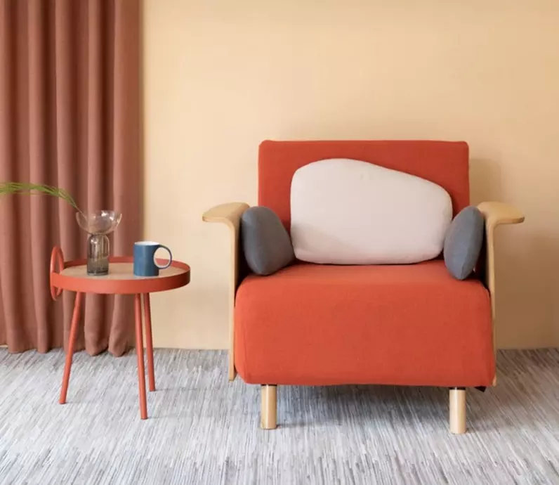 كنب-سرير (5) كنب سرير مع مسند ذراعين