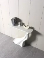 طاولة كونسول رخام لغرفة المعيشة