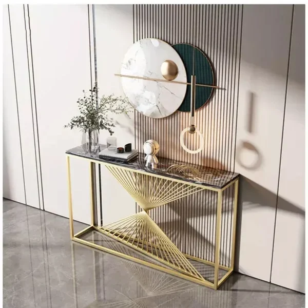 كونسول رخام بتصميم انيق