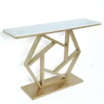 طاولة كونسول مع سطح من الرخام