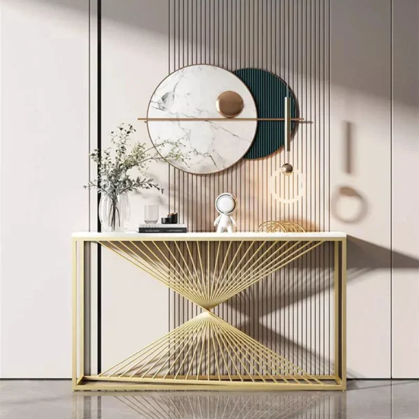 كونسول رخام بتصميم انيق