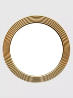 ⁦مرايا جدارية دائرية بتصميم بسيط⁩ - الصورة ⁦4⁩