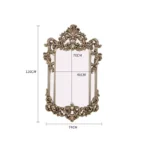 ⁦مرايا جدارية بتصميم ملكي⁩ - الصورة ⁦11⁩