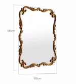 مرايا طويله مع اطار بتصميم ريفي - Image 8