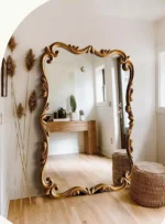 مرايا طويله مع اطار بتصميم ريفي - Image 5