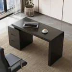 طاولة مكتب مع خزانة جانبية