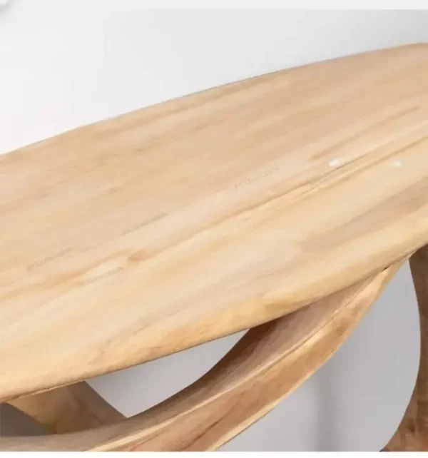 كونسول خشب بتصميم مميز