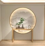 طاولة كونسول خشب بتصميم بسيط