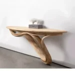 كونسول خشب بتصميم مميز