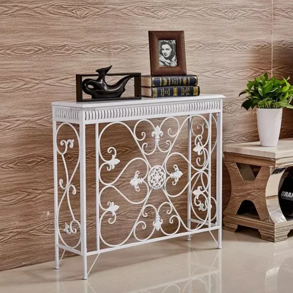 طاولة كونسول بتصميم بسيط