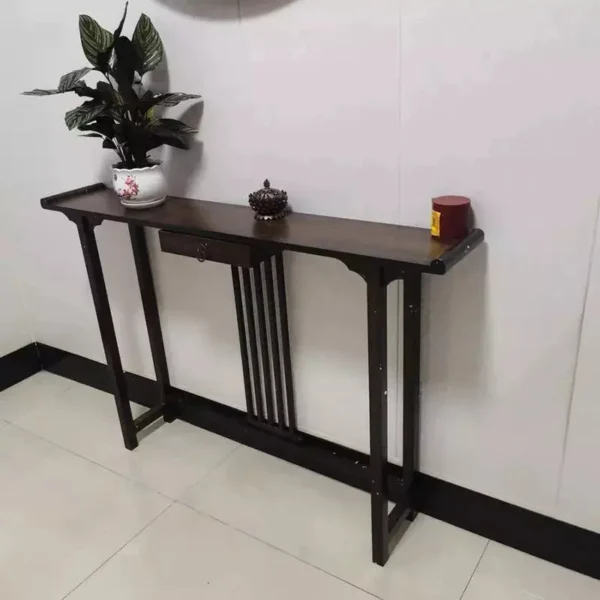 كونسول خشب بتصميم عتيق