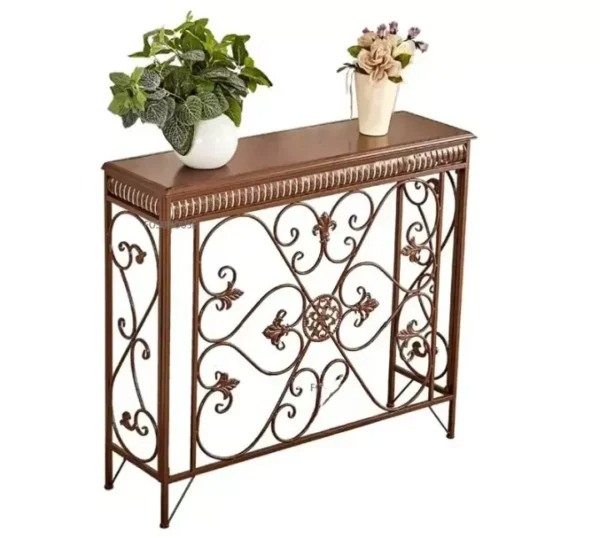 طاولة كونسول بتصميم بسيط