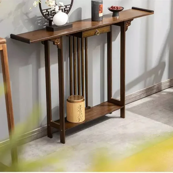 كونسول خشب بتصميم عتيق