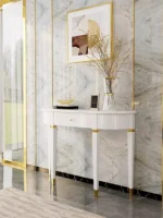 كونسول خشب بتصميم انيق