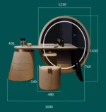 ⁦تسريحة غرفة نوم بتصميم مودرن⁩ - الصورة ⁦8⁩