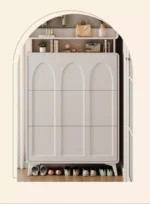 خزانة أحذية مع علاقة ملابس بتصميم مودرن - Image 8