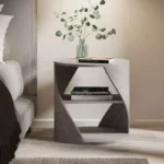 طاولة سرير دائرية