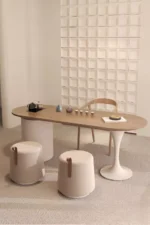 ⁦طاولة طعام فاخرة بتصميم مميز⁩ - الصورة ⁦3⁩