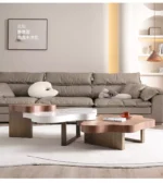 طقم طاولات قهوة بتصميم متداخل