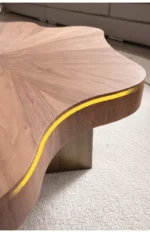 ⁦طقم طاولات قهوة بتصميم متداخل⁩ - الصورة ⁦5⁩