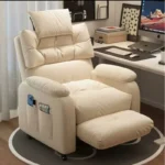 كرسي استرخاء مع مسند للقدم لاكثر راحة