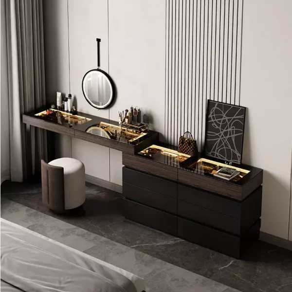 تسريحة مودرن بني