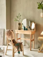 طاولة تسريحة لغرفة النوم بتصميم ريفي - Image 2