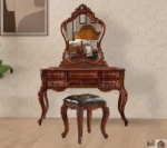 تسريحة غرفة نوم بتصميم عتيق وكلاسيك