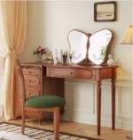 طاولة تسريحة مع مرأة على شكل فراشة - Image 8