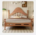 ⁦سرير نوم بتصميم ريفي⁩ - الصورة ⁦3⁩