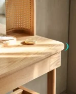 طاولة تسريحة لغرفة النوم بتصميم ريفي - Image 5