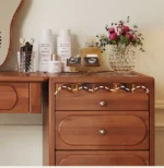 طاولة تسريحة مع مرأة على شكل فراشة - Image 14